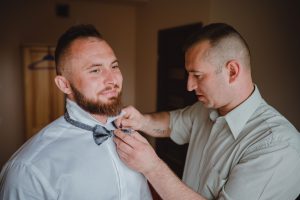 przygotowania pana młodego