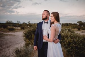 sesja ślubna w plenerze, fotograf koszalin mielno, rompska fotografia