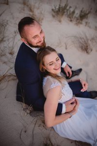 ślub nad morzem, fotograf koszalin mielno, rompska fotografia