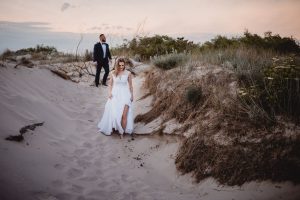 ślub nad morzem, fotograf koszalin mielno, rompska fotografia