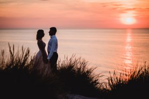 sesja ślubna nad morzem fotograf mielno