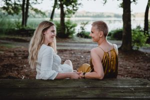 sesja plenerowa nad jeziorem fotograf koszalin barbara rompska