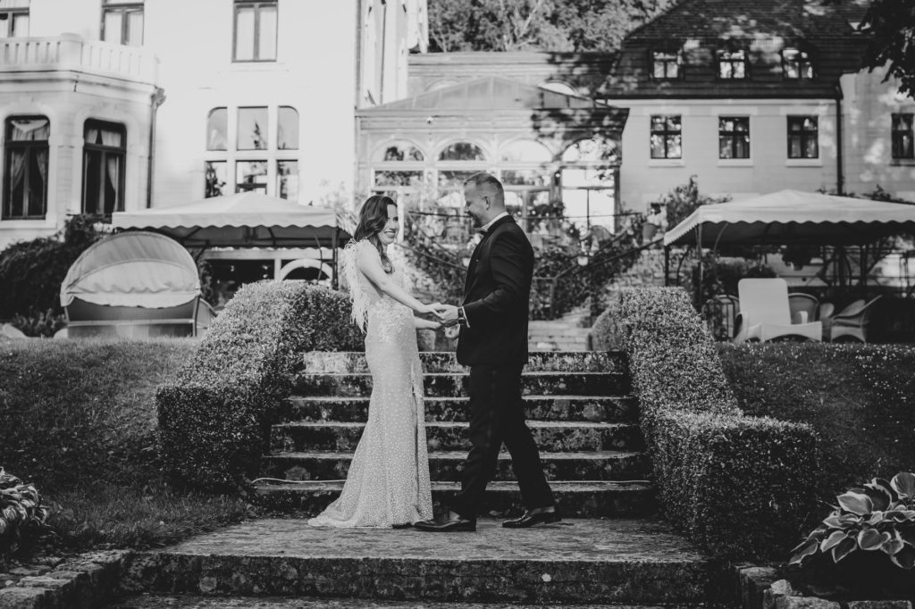 wesele w pałacu, sesja plenerowa, fotograf ślubny,  Rompska Fotografia, Koszalin, Hotel Bursztynowy Pałac, Strzekęcino,